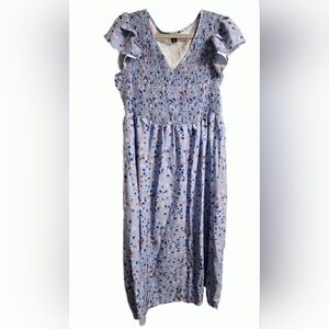 Smocked spring dress